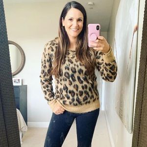 Leopard sweater